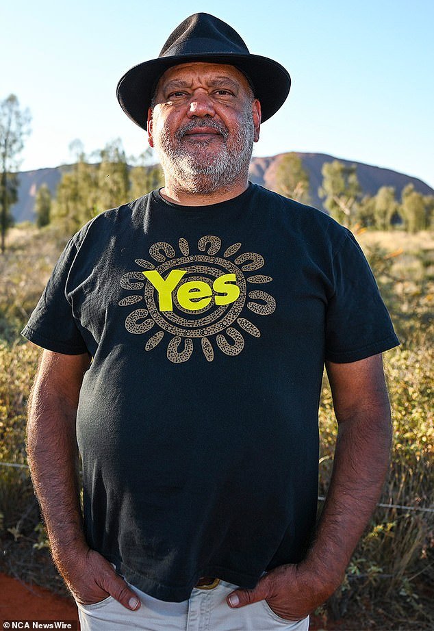 Noel Pearson (pictured) addressed a function organized by the Yes23 Campaign and law firm Gilbert + Tobin on Monday, admitting that the Voice referendum is heading for defeat