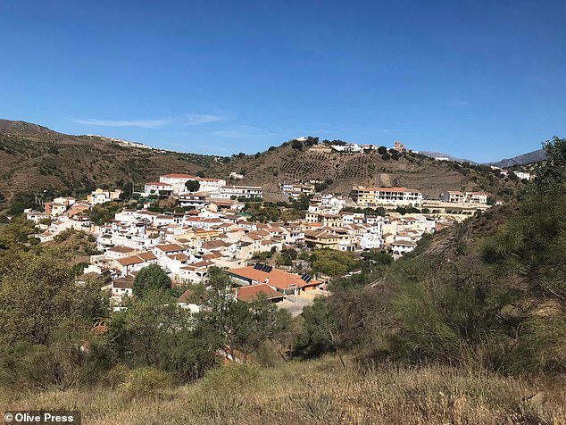 La Viñuela, a municipality in the province of Málaga in southern Spain that is popular with British expats