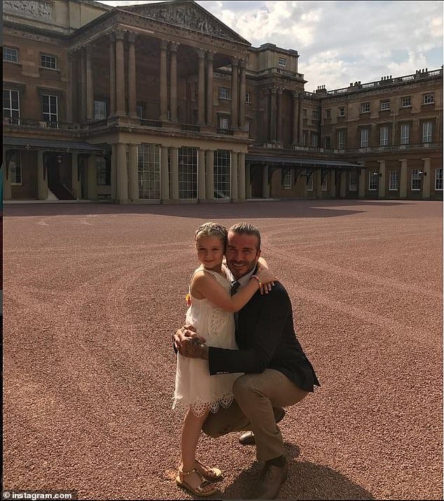 Harper Beckham's sixth birthday party was held at Buckingham Palace, courtesy of Prince Eugenie