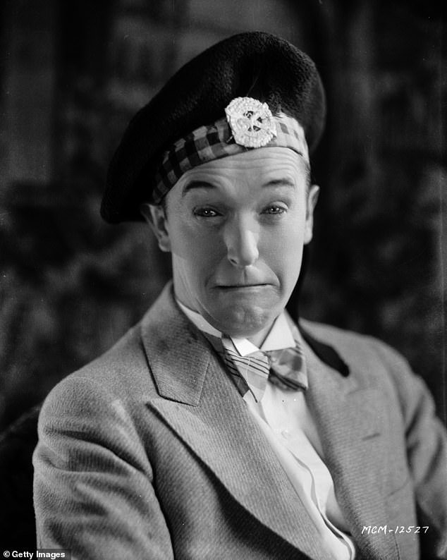 Pictured is Stan Laurel, known as part of the comedy duo Laurel and Hardy