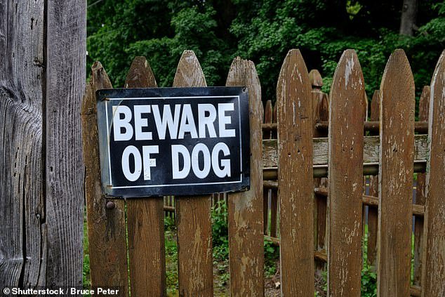 Michael said the age-old 'Beware of the Dog' sign no longer works and may make way for something more sinister (Stock Image)
