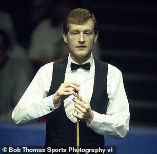 Inspiration: After the first episode, a fan said Claudia looked like snooker player Steve Davis (pictured in 1987)