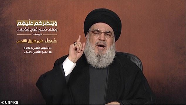 On Friday, Hezbollah's incendiary leader Hassan Nasrallah threatened to escalate the war against Israel, warning of a 