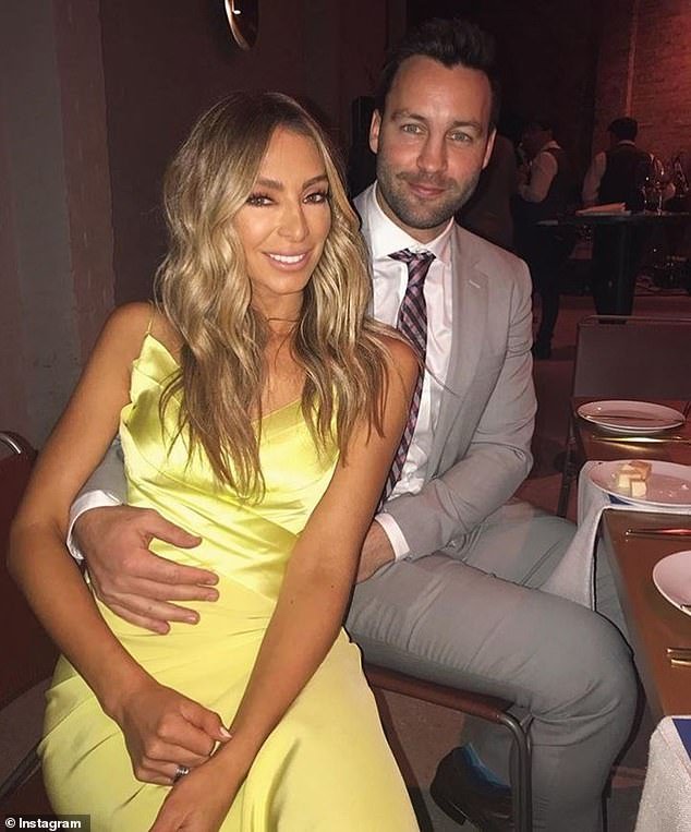 Nadia announced her divorce from retired AFL star Jimmy (right) in August 2019, five years after they tied the knot on the Bellarine Peninsula