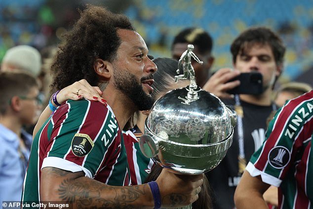 Marcelo is now one of only fifteen players to have won both international club tournaments