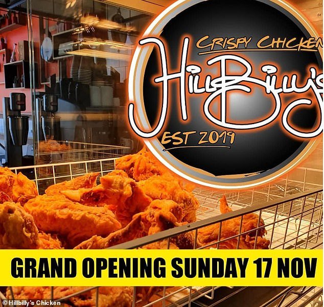 Hillbilly's Crispy Fried Chicken opened in November 2019, four months after Calombaris' MAdE Establishment returned $7.8 million in wages and pension benefits after admitting to underpaying more than 500 existing and former staff