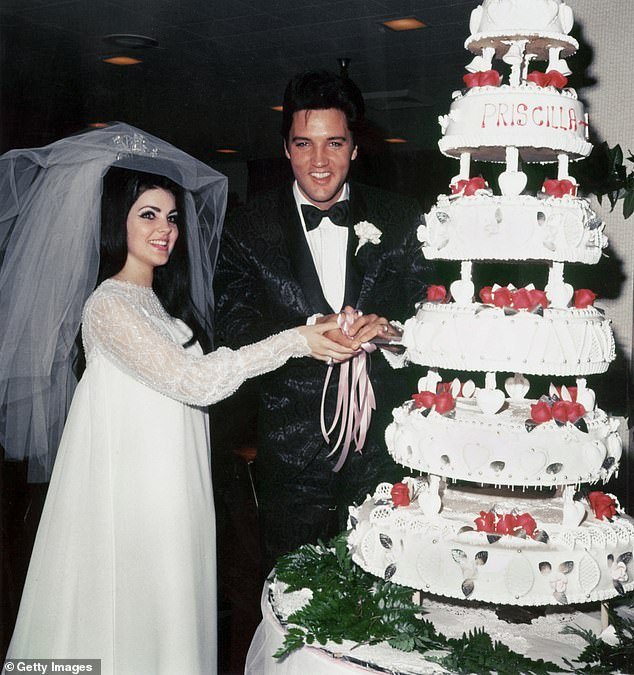 Not to be compared: Priscilla married Elvis in 1967 after years of being together.  She also said that 'no one could ever match her ex-husband';  seen in 1967