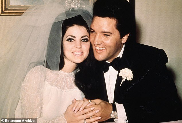Regrets: She said she and Elvis never had another child because he thought he was too busy and worried he didn't spend enough time with Lisa Marie when she was younger;  seen in 1967