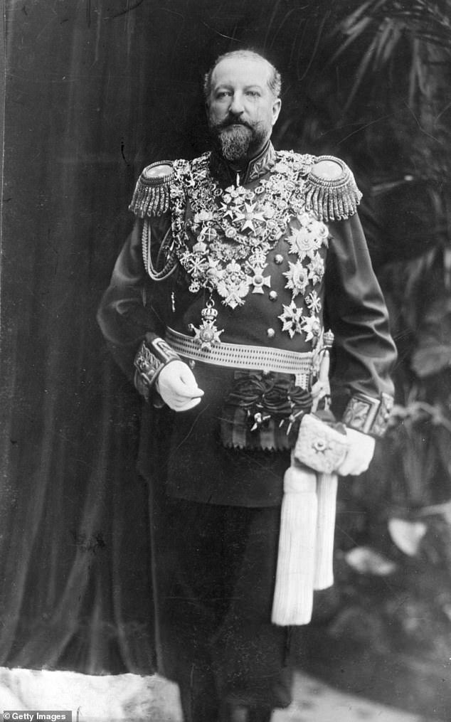 The first, King Ferdinand of Bulgaria, who lived in the Coburg mansion in Switzerland