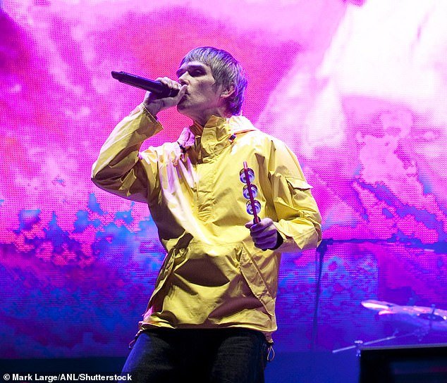 Tribute: Singer Ian Brown led tributes to his former bandmate