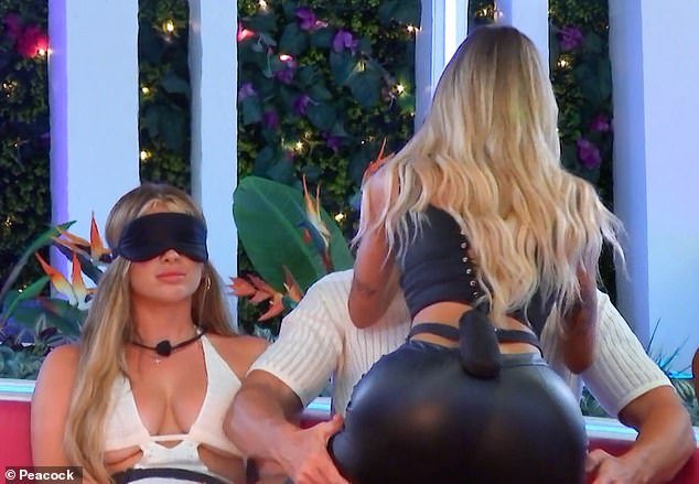 Love Island Games: Megan Barton Hanson made an incredible entrance in the first episode as she straddled Callum Hole and kissed him passionately in front of his partner Liberty Poole