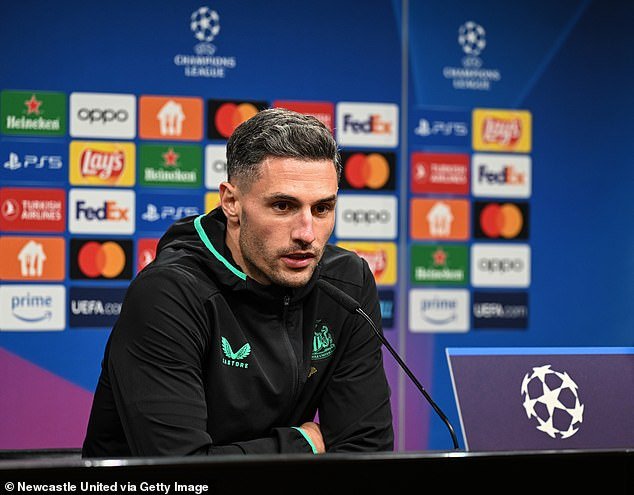 Newcastle and Switzerland centre-back Fabian Schar also defended his side's playing style