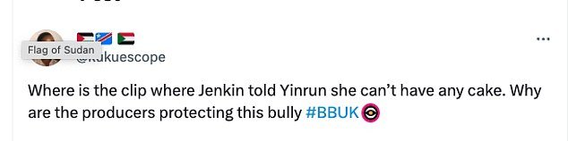 1699348881 164 Big Brother viewers DEMAND bully Jenkin to be deported immediately