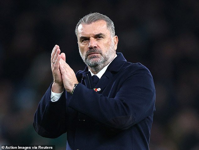 Postecoglou praised his Tottenham players after Monday's heavy defeat against the visitors