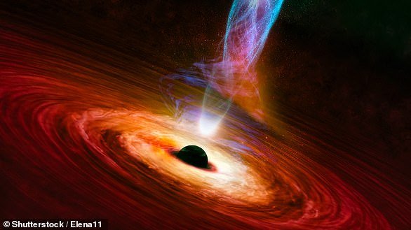 Mysterious: Black holes are among the most fascinating and hotly debated objects in the universe (stock image)