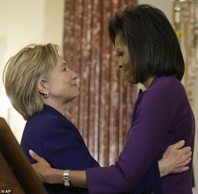 Hillary Clinton would implode in a fit of apoplectic jealousy if sexy Michelle beat her to become America's first commander.
