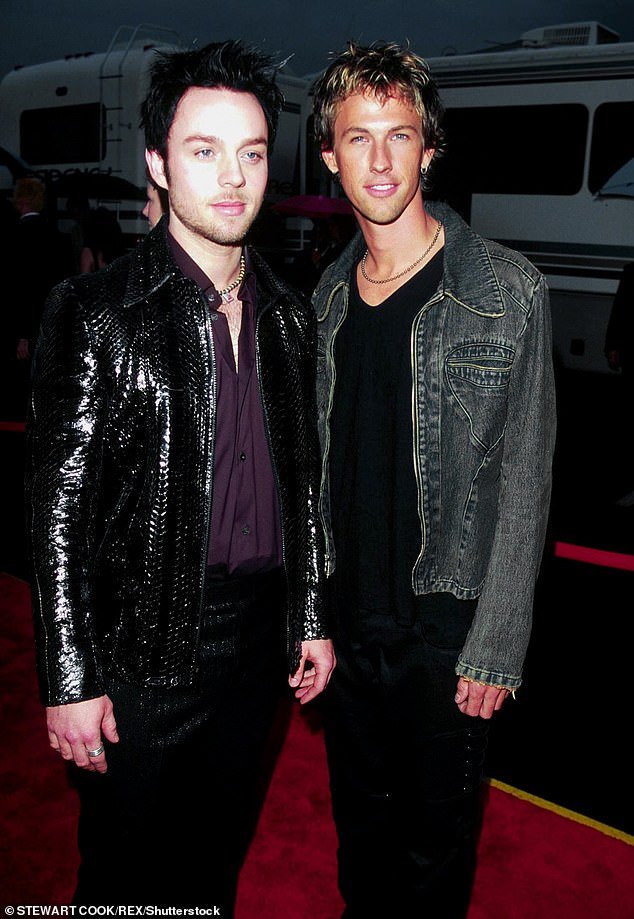 Savage Garden, made up of Darren and guitarist Daniel Jones (right), formed in 1993 and produced a string of No. 1 hits, including To the Moon and Back and The Animal Song