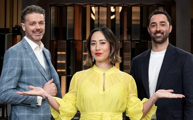It comes after the former MasterChef star insisted she has nothing but love for her co-stars on the Channel 10 cooking show, shortly after it was announced she will not be returning to the series next year.  Pictured with former co-stars Jock Zonfrillo and Andy Allen