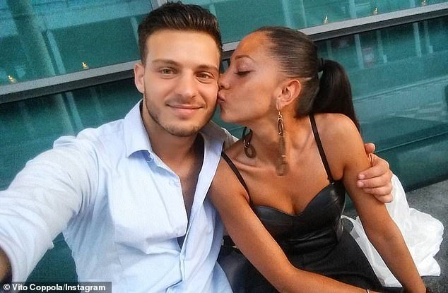 Vito fell victim to the Strictly Curse in 2021 when he reportedly started dating singer Arisa, with whom he won the Italian series in the same year, ending his relationship with model girlfriend Valentina Sica (photo)