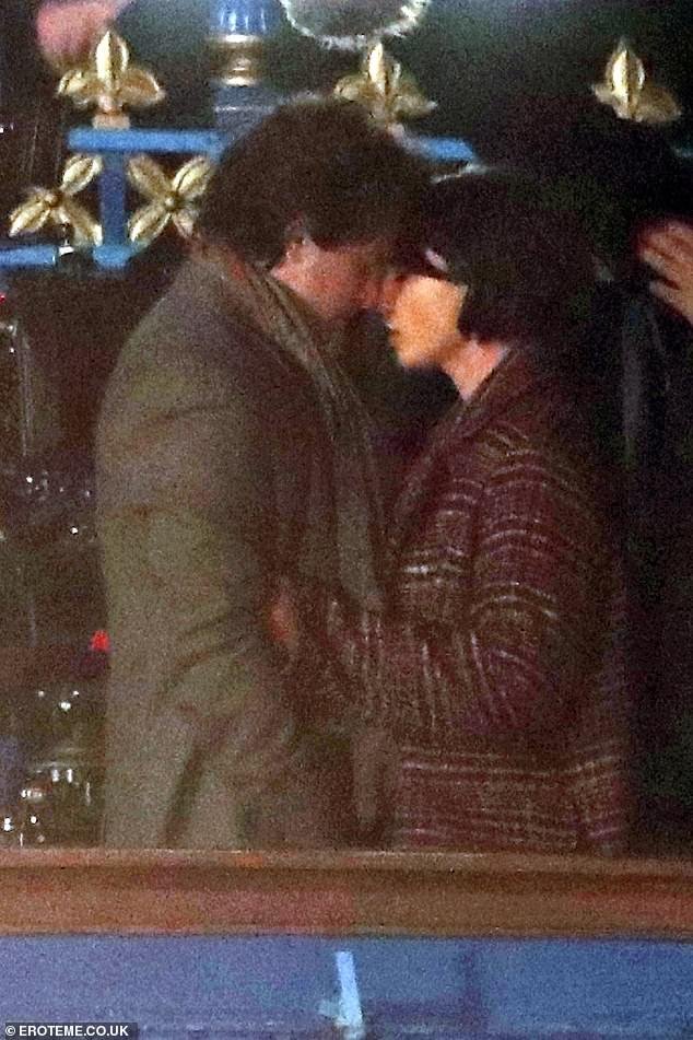 Steamy: In the exclusive shots obtained by MailOnline, the pair set the scene with passion and intense emotion