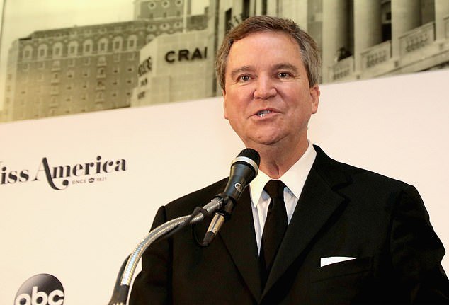 Sam Haskell Sr.  is pictured at a Miss America press conference in September 2017