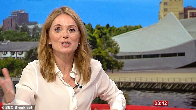 Uncomfortable!  BBC Breakfast viewers admitted they cringed after 'car crash' interview with guest Geri Horner earlier last month