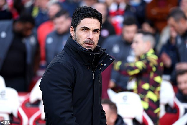 Gunners boss Mikel Arteta revealed the defender had been trying to hide his problem in recent weeks