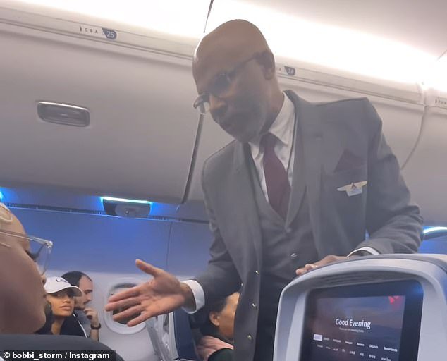 The Grammy-nominated gospel singer clashed with a Delta flight attendant after she refused to stop singing to fellow passengers