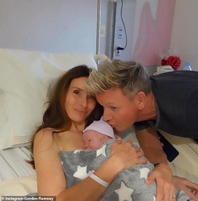 Congratulations: Gordon Ramsay has announced that his wife Tana gave birth to their sixth child in November