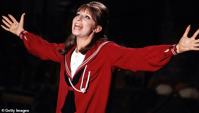The biggest star: She became an international superstar in the 1960s, winning an Oscar for the 1968 film adaptation (pictured) of her Broadway musical Funny Girl