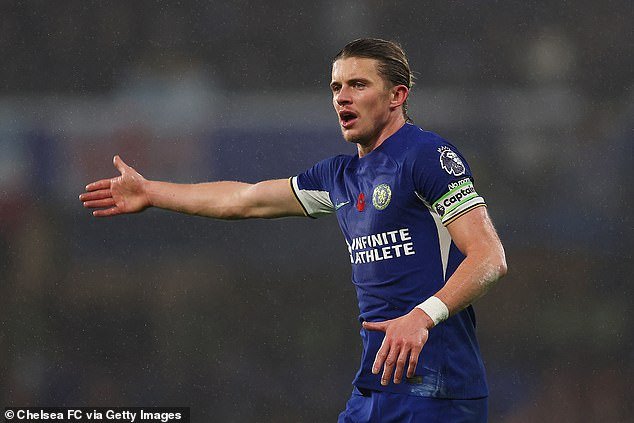 Conor Gallagher put in an energetic performance and played a role in Chelsea's third goal