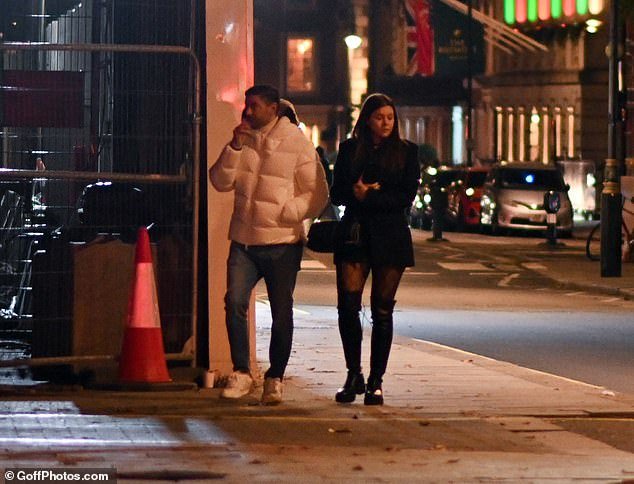 Spotted: Do you know Imogen Thomas' mystery man?  Email tips@dailymail.com