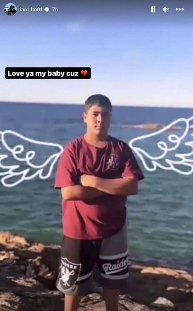 1699878037 910 Latrell Mitchell pays emotional tribute to teenage cousin following tragic