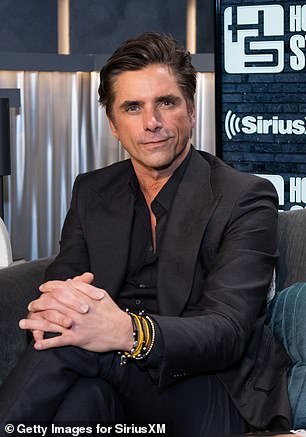 Stamos was photographed in New York last month