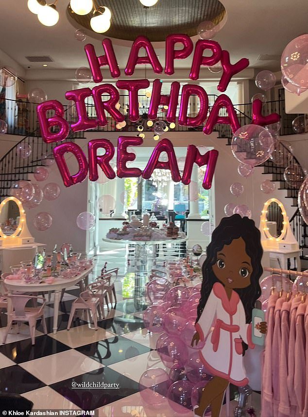 Recent party!  Last week, another birthday was celebrated to mark Dream's seven-year dream