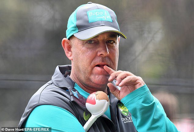 Vaughan's view on the field was shared by ex-Australia coach Darren Lehmann (pictured)