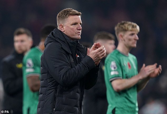 The loss of Wilson will be a major blow for Eddie Howe as he leads an injury-ravaged side