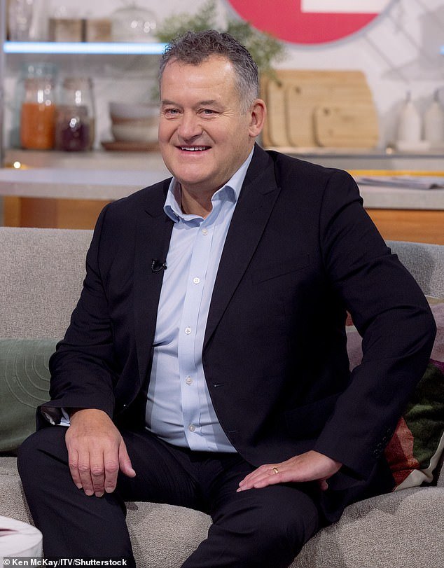 Emotional: Appearing on the ITV morning show, Paul said: 'Well I'm pleased to tell you I saw my consultant last week and she gave me the all clear'