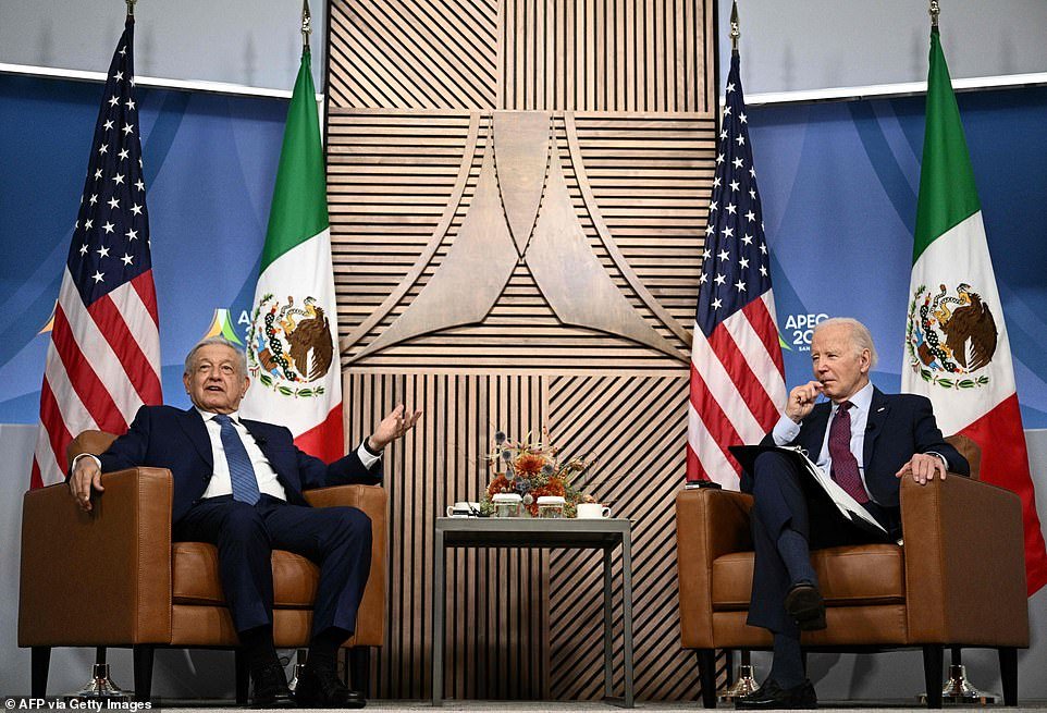 Both men also referenced the immigration crisis, with Biden praising efforts related to 