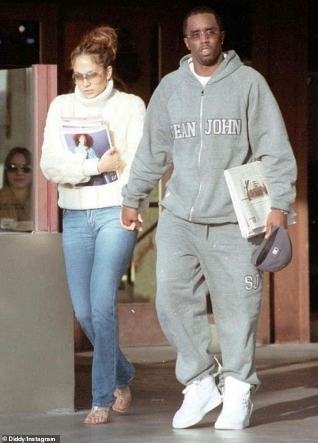 Dangerous duo: Jennifer Lopez and Diddy were arrested on Valentine's Day 2001 for a nightclub shootout that left them embroiled in a drama