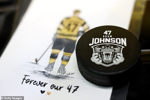 Johnson was named “Forever Our 47” at the game, and memorabilia was also available for purchase