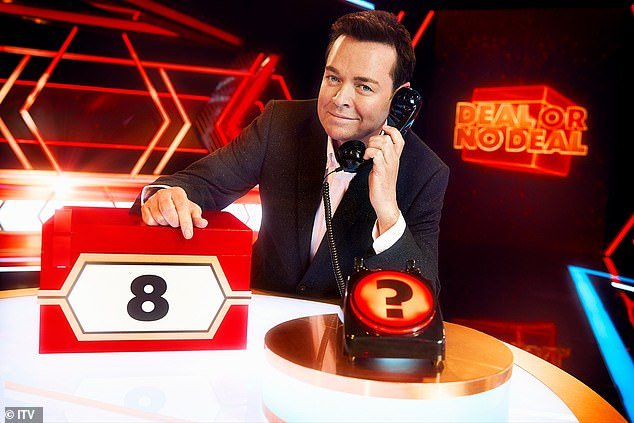 he is back!  The popular game show will return to television screens on Monday (November 20), headed up by new host Stephen Mulhern (pictured).  In each episode, a contestant takes on the infamous banker for the chance to win up to £100,000.  There are no questions, except one: Deal or no deal?