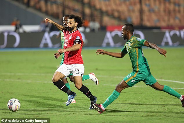 Salah's Egypt top the World Cup qualifying group after two games after beating Dijbouti 6-0 on Thursday with Salah scoring four times