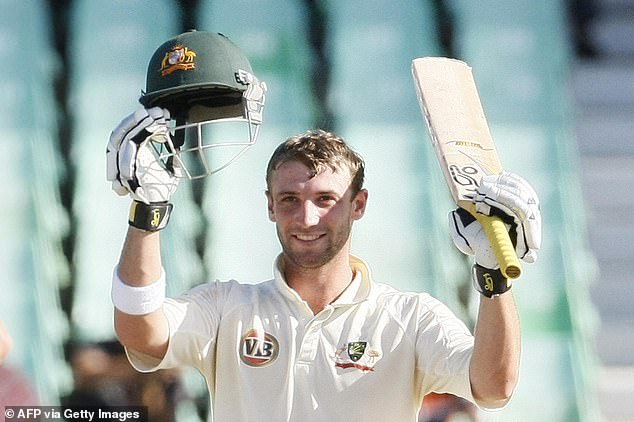 Australian batsman Hughes died in 2014 after being hit by a ball during a cricket match