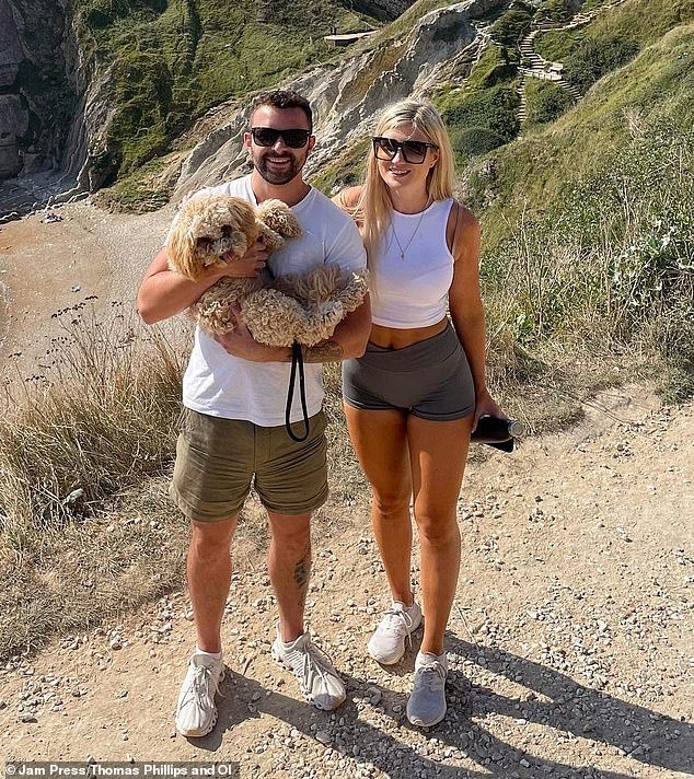 The couple has a dog together named Leo.  Olivia matched with Thomas when he visited her native Sweden