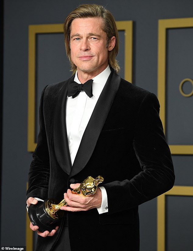 Brad Pitt won the Oscar for Best Supporting Actor in February 2020 for Once Upon a Time...In Hollywood