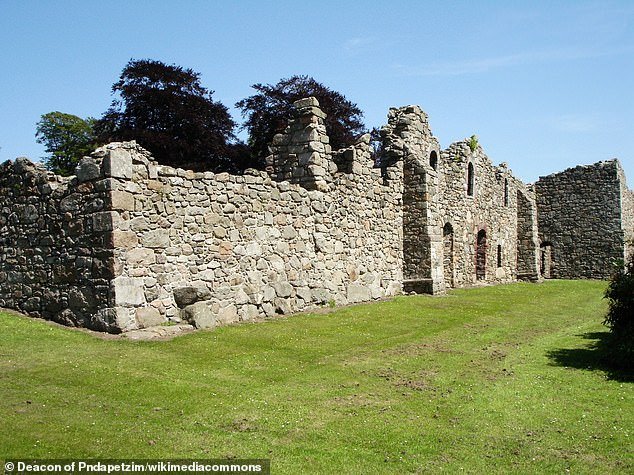 Today, the Abbey Ruins (pictured) are a property managed by Historic Scotland and are open to tourists.  It is about 80 meters from the site of the former monastery