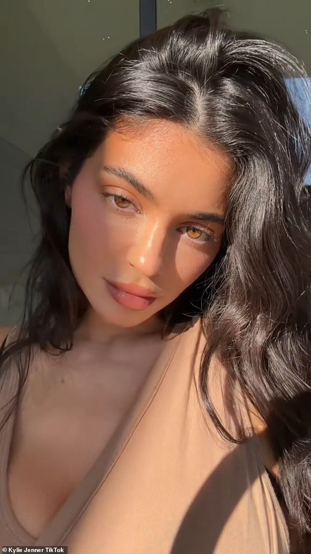 Recent: Kylie took to social media on Saturday to share her 'everyday makeup' routine with her millions of fans