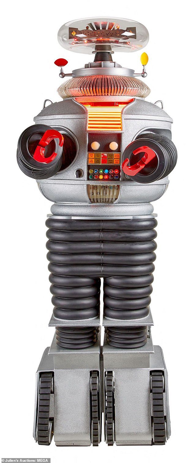 Lost in Space: One of the other top items expected to fetch mid-six figures is the Model B-9 'The Robot' from the iconic 1960s TV series Lost in Space