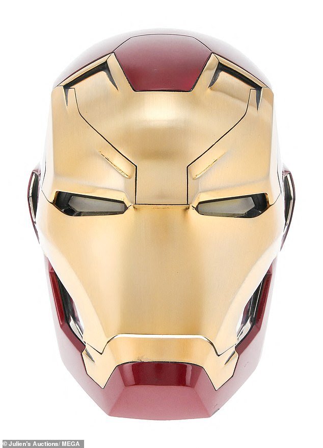 Iron Man: An Iron Man mask up for auction